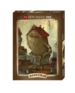 Dežavu puzle Heye Neighbourhood 1000 gab. — mākslas aina, platums 500 mm