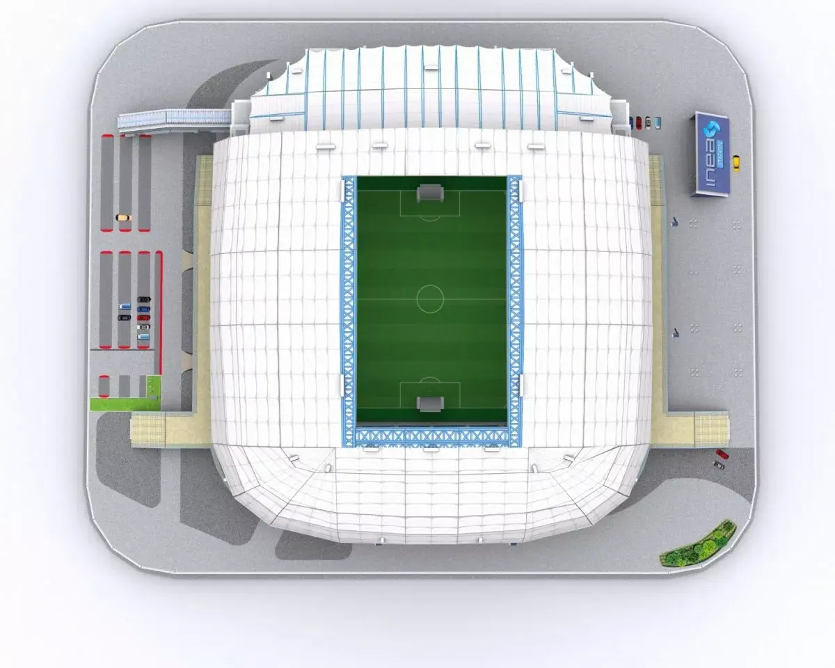 3D puzle cubicfun Lech Poznan stadions 306-20257 Photo 4