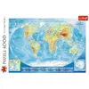Trefl Large Physical Map of the World 4000 Piece Puzzle Photo 2
