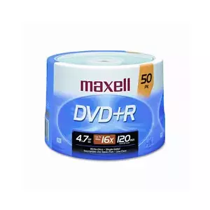 DVD+R Maxell 4.7GB 16x Spindle 50pk