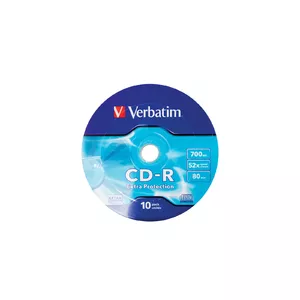 VERBATIM CD-R 52x 700MB 10-pack spindle, 120 mm, CD-R, 10 pcs