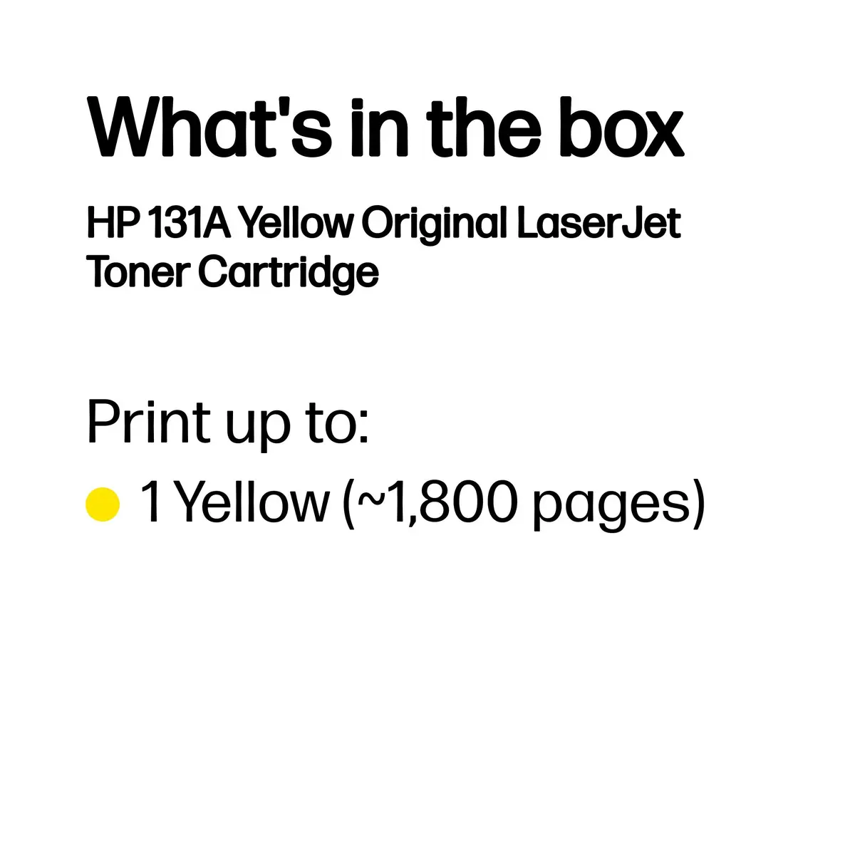 Oriģinālais toners HP 131A Yellow CF212A Photo 4