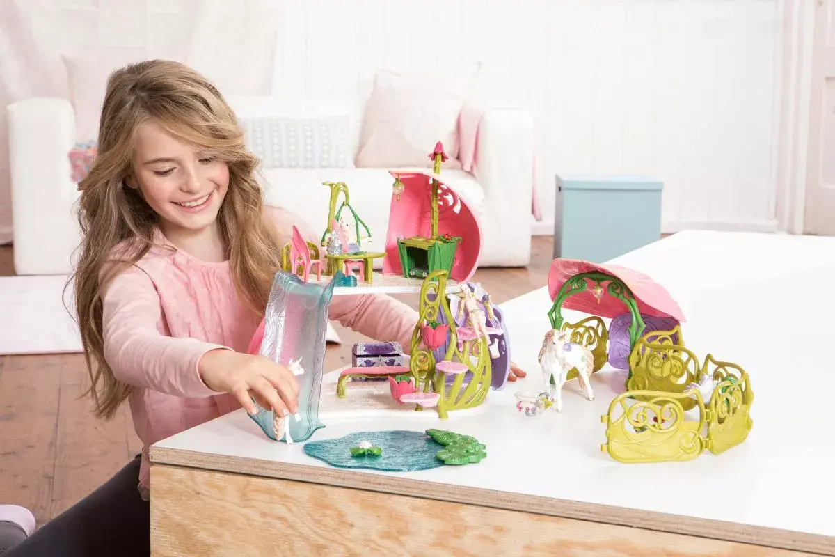 Spēļu komplekts Schleich BAYALA Mirdzošā ziedu māja Photo 10