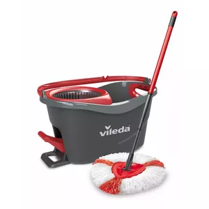 Vileda Easywring & Clean Turbo mop Wool Red, White