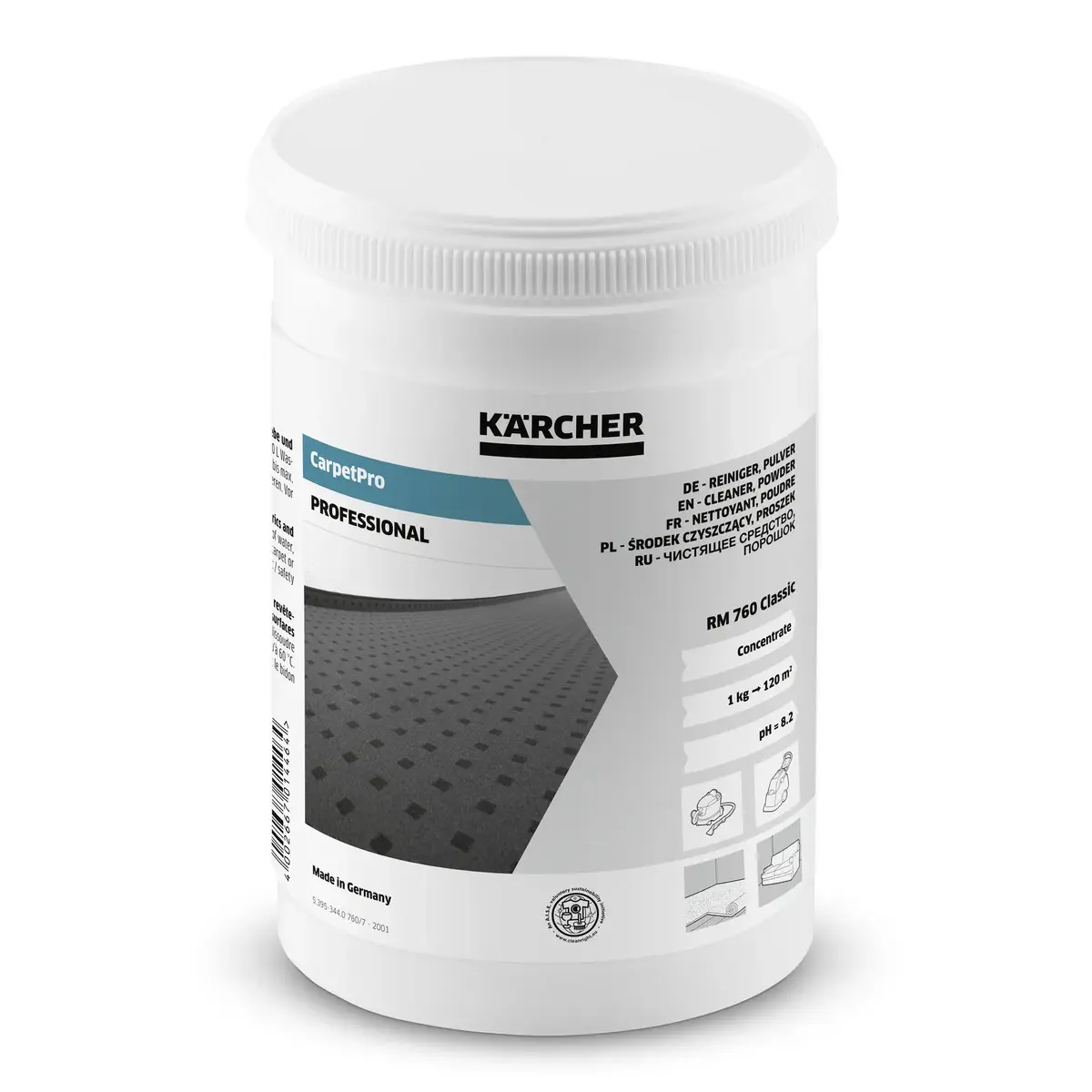 Paklāju un mēbeļu tīrīšanas pulveris Karcher