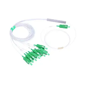 Cable splitter Extralink Splitter 1:8 PLC SC/APC 900um 1.5m Green White