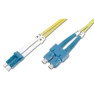 Fiber optic patch cable TECHLY SC–LC Monomode OS2 9/125, 1 m, simplex/full duplex