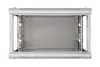 Extralink Wall Mounted Rackmount Cabinet 6U 600x600 Grey Photo 3