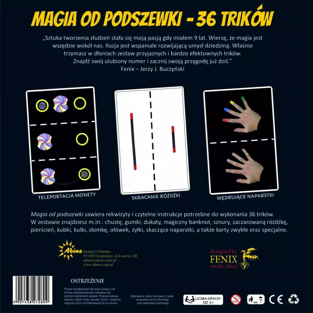 Abino Magic without secrets — 36 triku komplekts Photo 2
