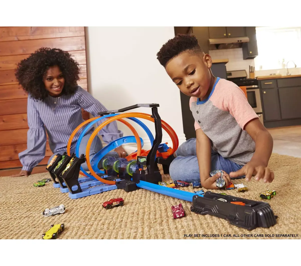 Hot Wheels Action Corkscrew Crash — набор трассы Photo 2