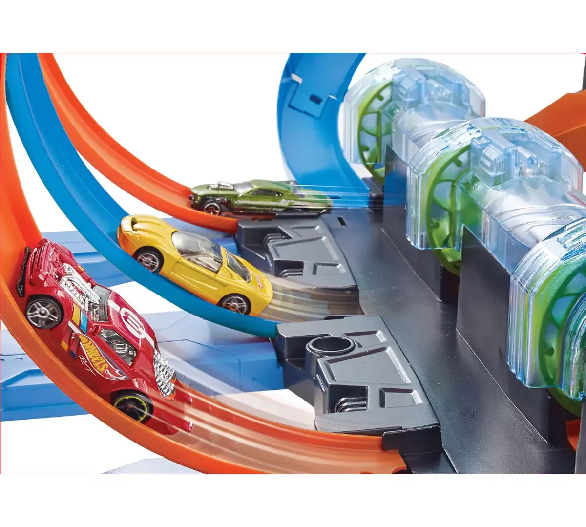 Hot Wheels Action Corkscrew Crash — набор трассы Photo 4