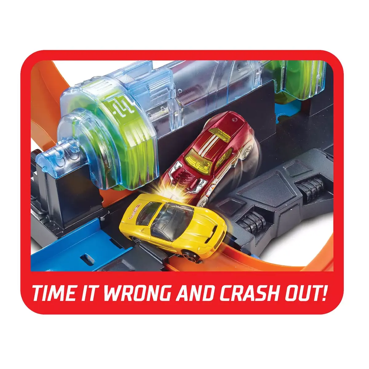 Hot Wheels Action Corkscrew Crash — набор трассы Photo 9