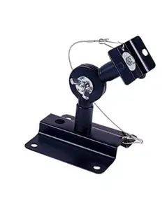 Speaker wall mount MACLEAN MC-553, black, max load 15 kg, pack of 2