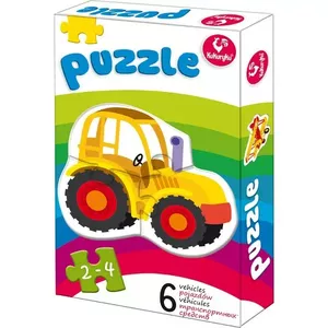 Promatek First Puzzle Vehicles – children's educational jigsaw puzzle, model G-0338, 1+ pieces