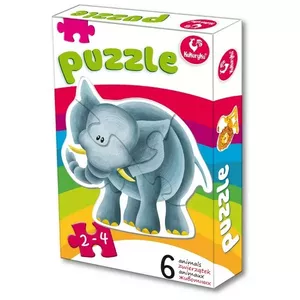 Jigsaw Puzzle Promatek First Puzzle Animal 2 — children's educational puzzle, small pieces for beginners