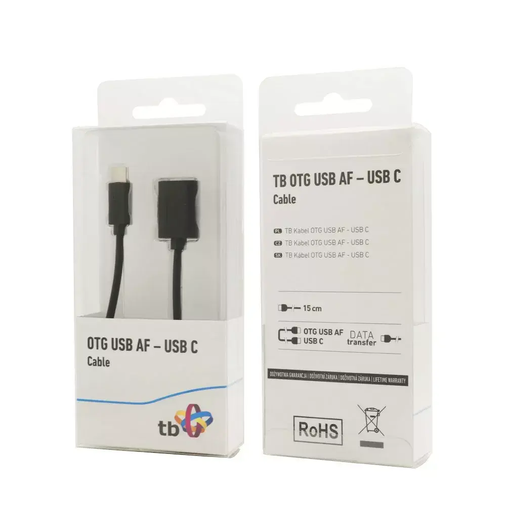 USB OTG кабель TB AKTBXKU4PAC015B 15 см Photo 2