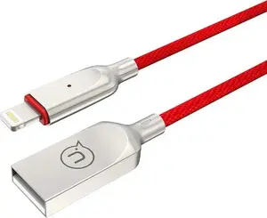 USB power-off cable usams Lightning 1.9 m red (model IPYSUSB201)
