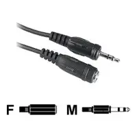 Audio cable DeLOCK 84002 3m 3.5mm Black