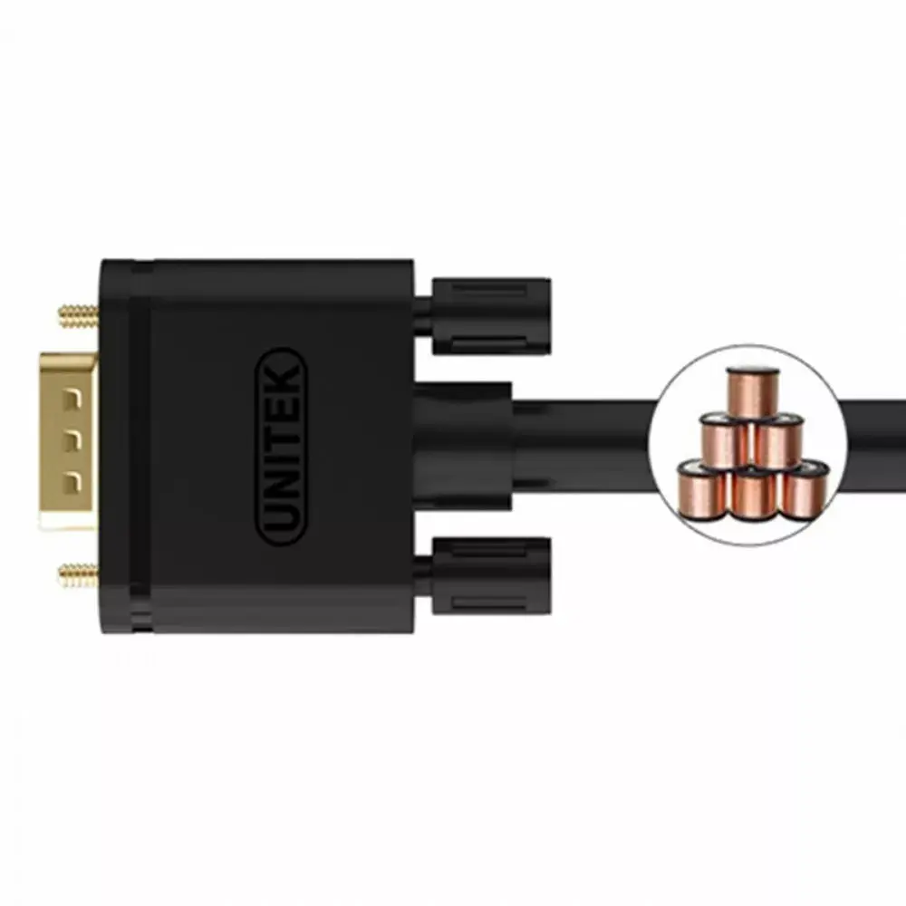 VGA cable Unitek Y-C507 15 m Photo 5