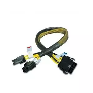 PSU pagarināšanas kabelis 4+4 Akasa AK-CB8-8-EXT 0.3 m
