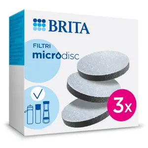 Brita MicroDisc Сменный фильтрующий элемент для воды 3 шт для Fill&Go и Fill&Serve
