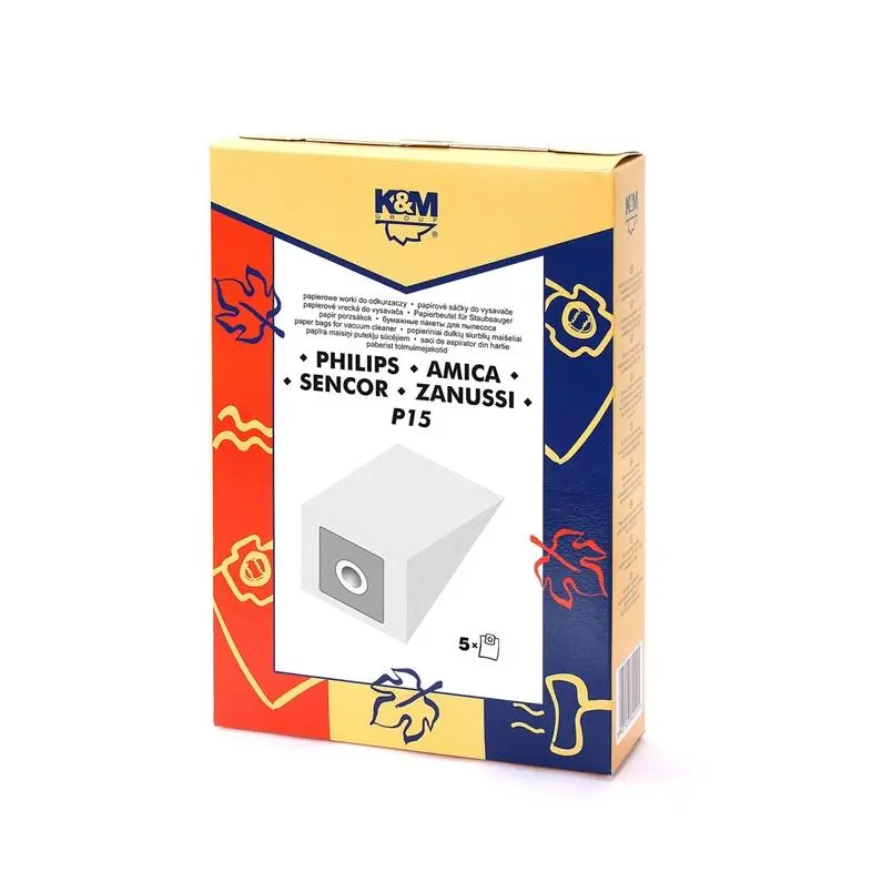 Putekļu sūcēja maisiņi km P15, 5