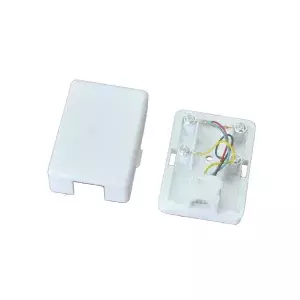 Wire connector Alantec GN009 — RJ11 female, white, 1 pc