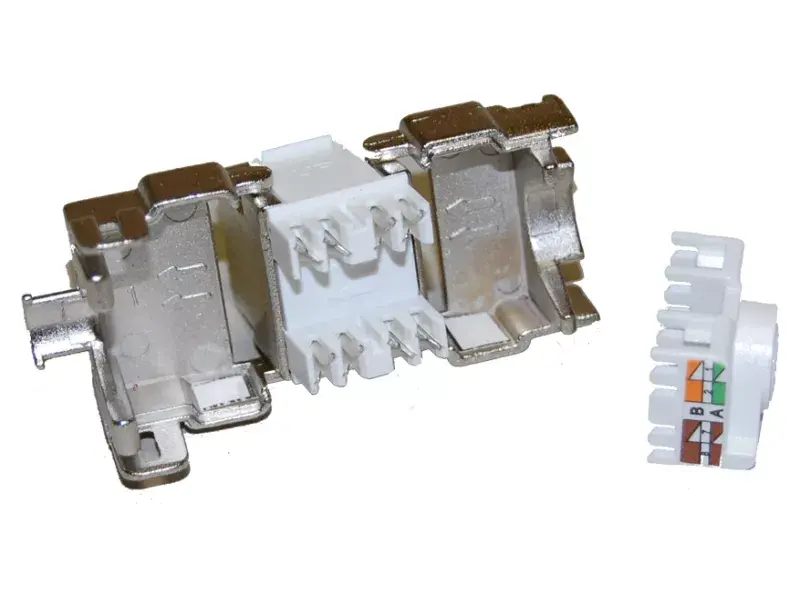 Alantec MB002 RJ45 sieviešu metālisks savienotājs Photo 2