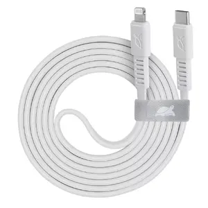 Rivacase PS6007 WT12 Lightning to USB-C Cable 1.2m White