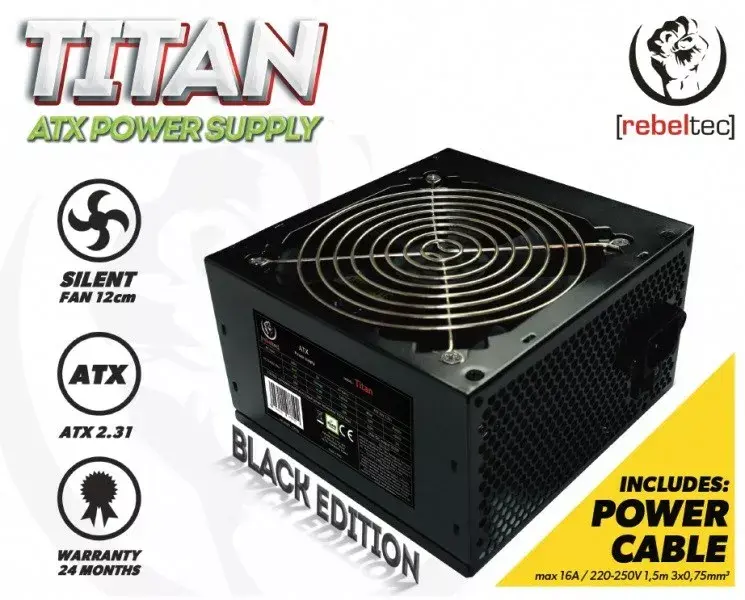 Блок питания ATX 700W TITAN Photo 5