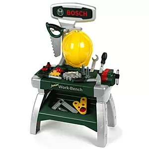 Детская мастерская Bosch junior от KLEIN – модель 8612, зелёная, игровой набор с инструментами