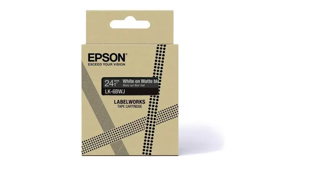 Label tape Epson LK-6BWJ Photo 2