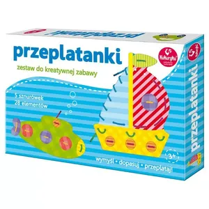 Board game Promatek Game Przeplatanki vehicles G-2691 — children's vehicle-themed weaving puzzle