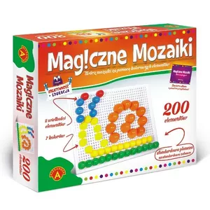 Образовательный мозаичный набор Alexander Magic Mosaics Education 200 элементов – набор для рукоделия и развития моторики