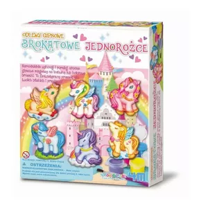 Creative set 4m Gypsum castings Brocade unicorns 4708 – craft kit for making painted plaster figures