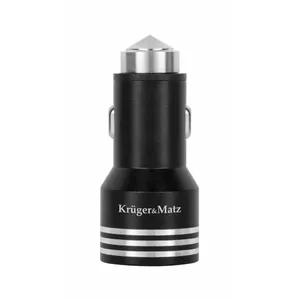 Автомобильное зарядное kruger & matz 2x USB Quick Charge 3.0 KM0212, двойной USB
