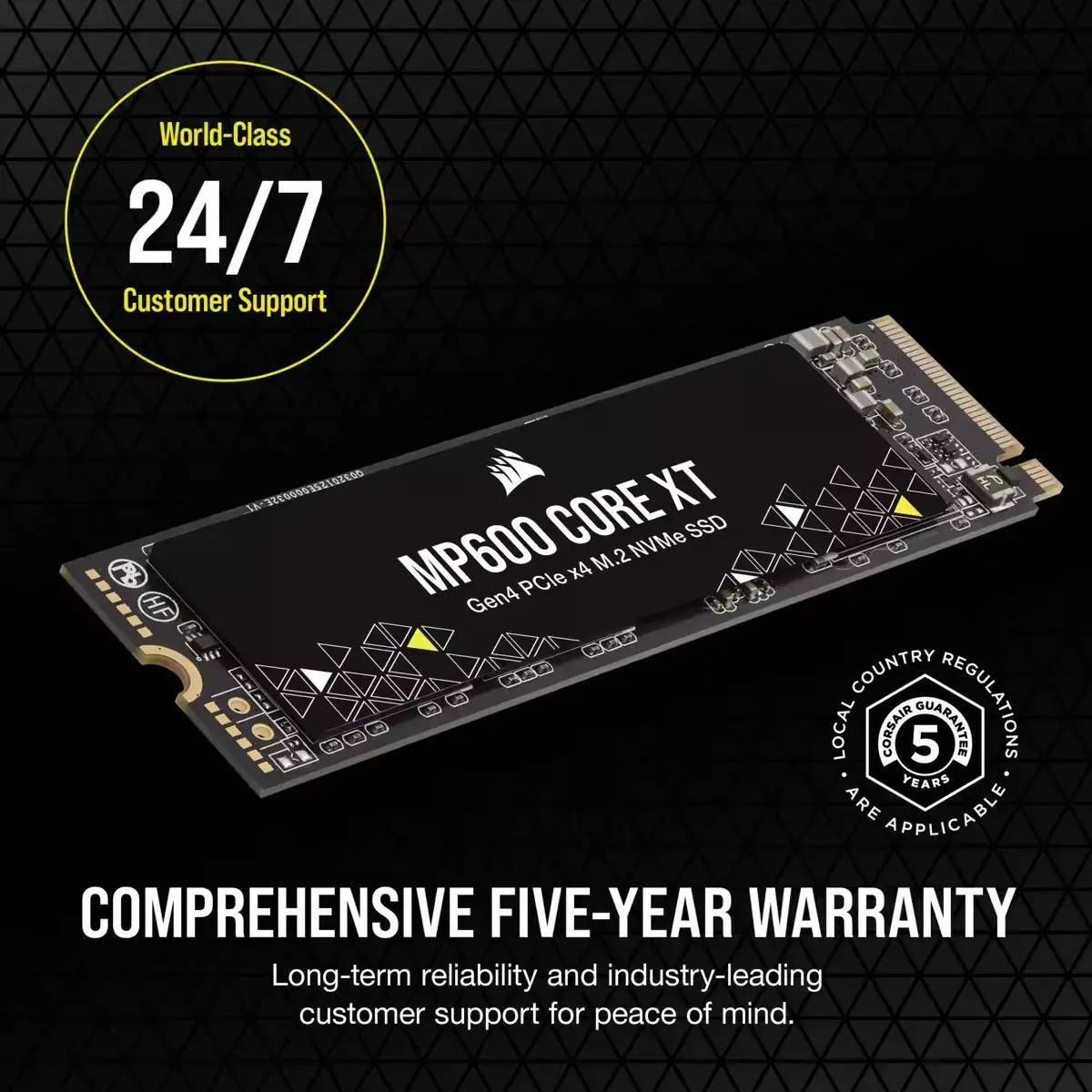 SSD диск Corsair 2 ТБ MP600 CORE XT Photo 19