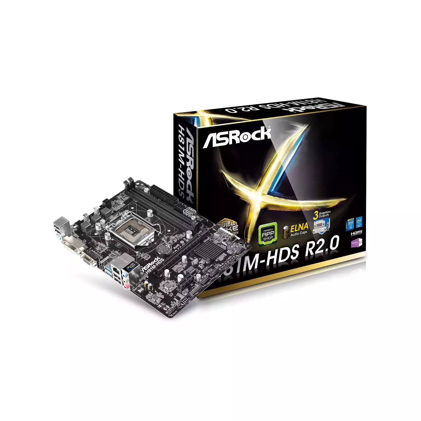 ASROCK H81M-HDS R2.0 Photo 1