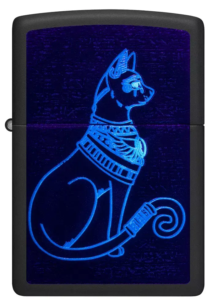 Zippo petrol lighter 48582 — Spiritual Cat Photo 7