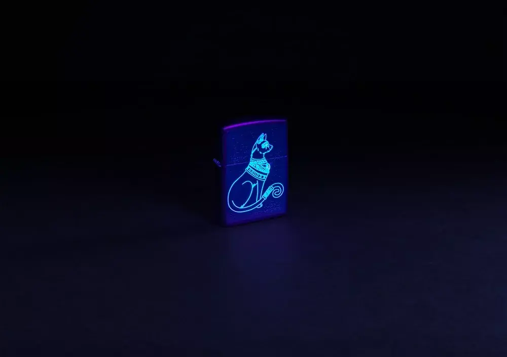 Zippo petrol lighter 48582 — Spiritual Cat Photo 8