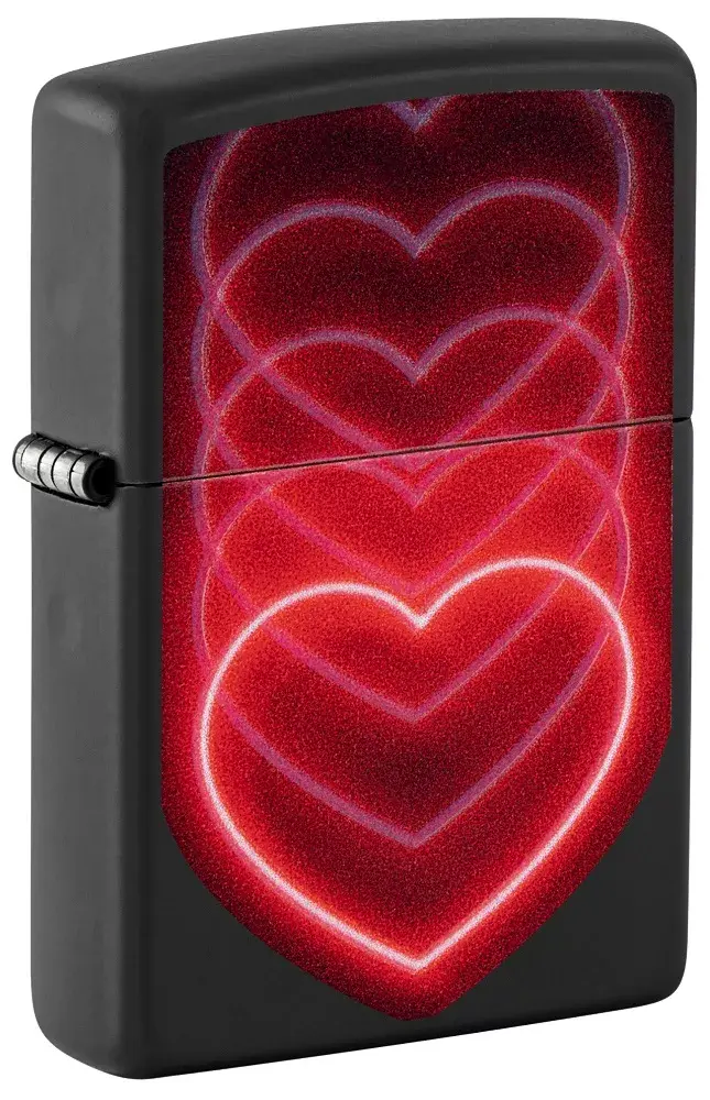 Zippo šķiltava 48593 Hearts Design Photo 1