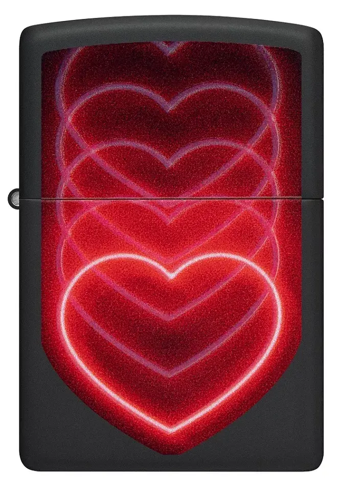 Zippo šķiltava 48593 Hearts Design Photo 3