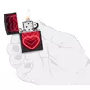 Zippo šķiltava 48593 Hearts Design Photo 6