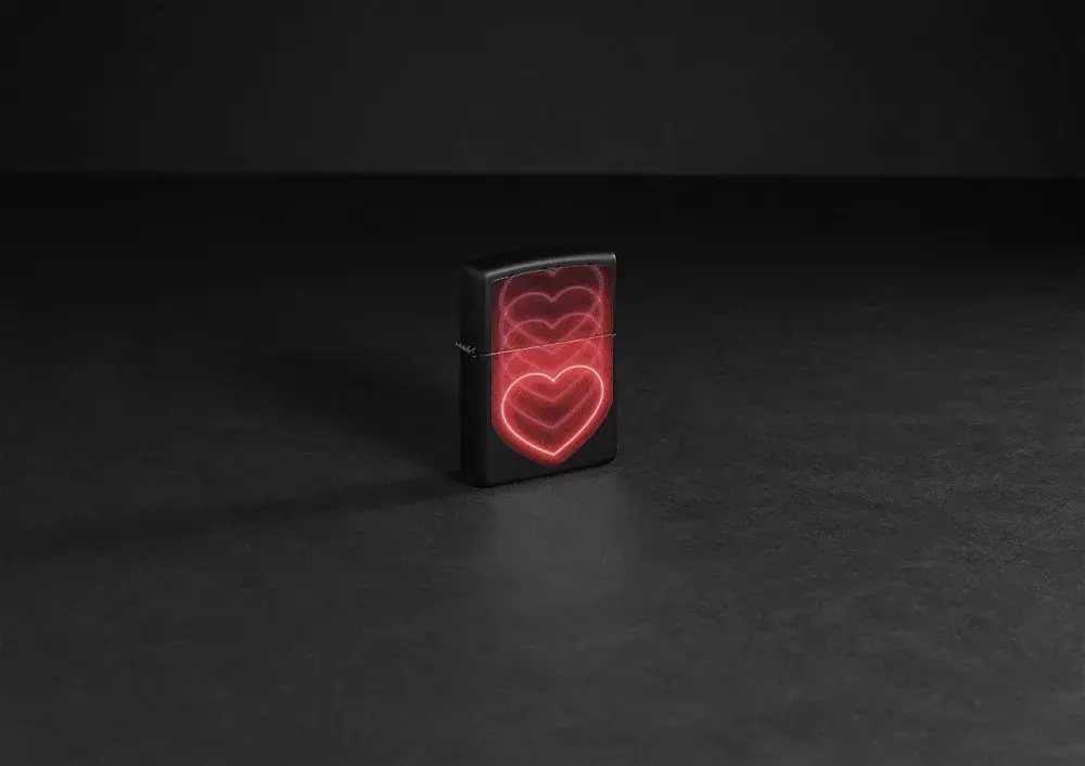 Zippo šķiltava 48593 Hearts Design Photo 9