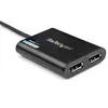USB 3.0 uz diviem DisplayPort adapteris StarTech.com USB32DP24K60 Photo 2