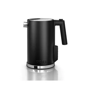 Electric kettle Graef WK 902 — 1.2 L, 2015 W, stainless steel/black