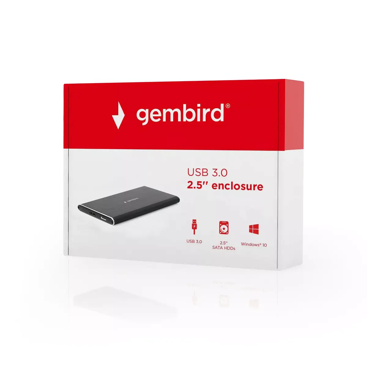 Gembird EE2-U3S-4 2.5" SATA korpuss USB 3.2 Gen1 Photo 2