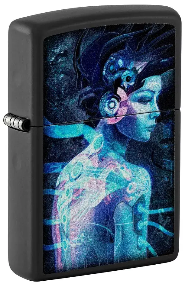 Zippo lighter 48517 Cyber Woman Design Photo 1