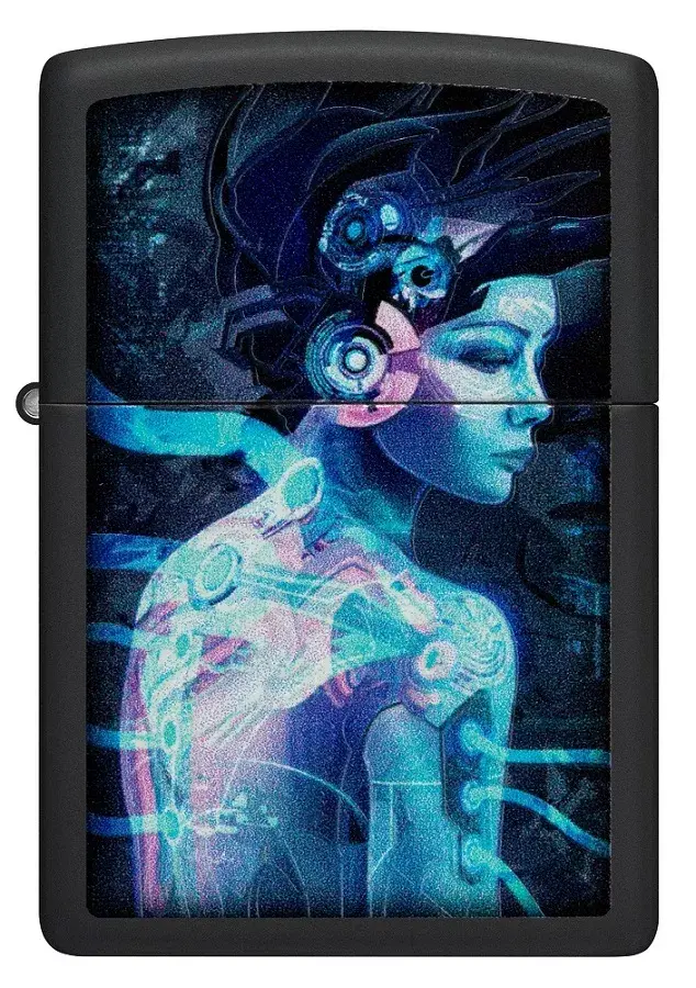Zippo lighter 48517 Cyber Woman Design Photo 3