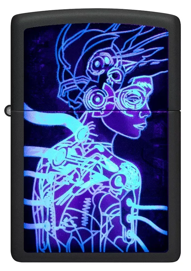 Zippo lighter 48517 Cyber Woman Design Photo 7